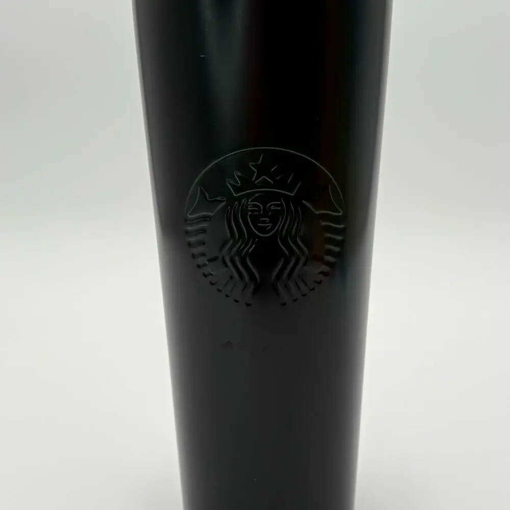 Starbucks 2020 Holiday Dark Green Black Gradient Matte Venti Tumbler 24oz